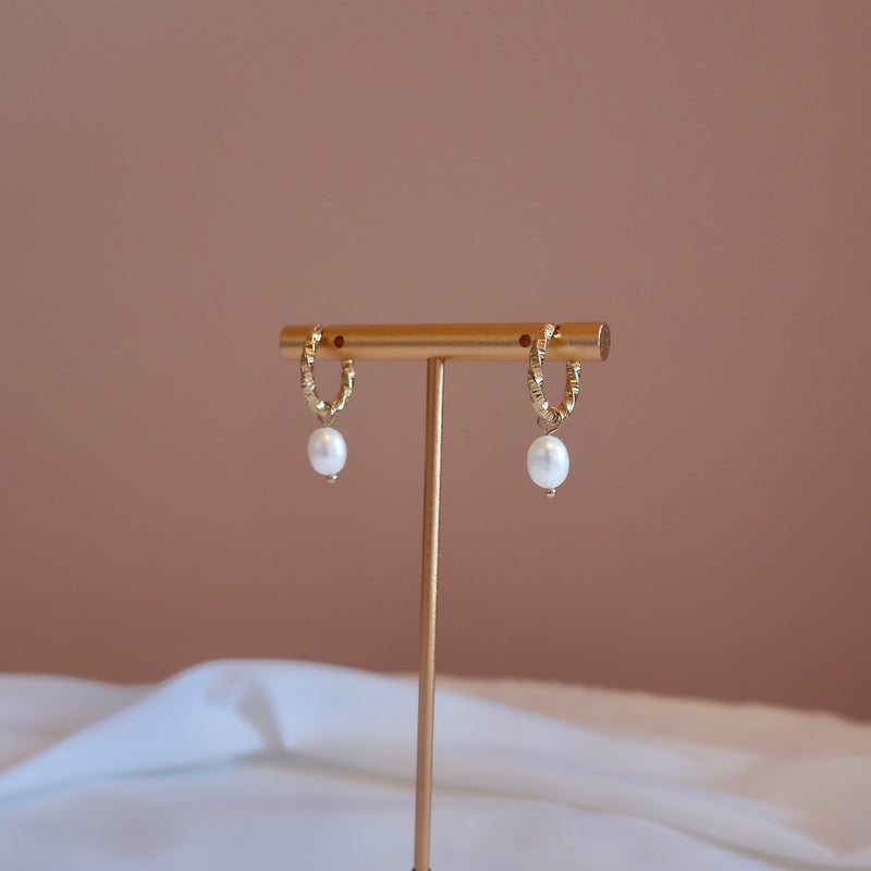 PEARL HOOPS ÖRHÄNGE