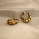 CHUNKY HOOPS ÖRHÄNGE