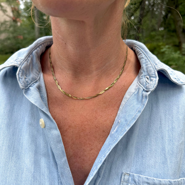 TWISTED SNAKE HALSBAND