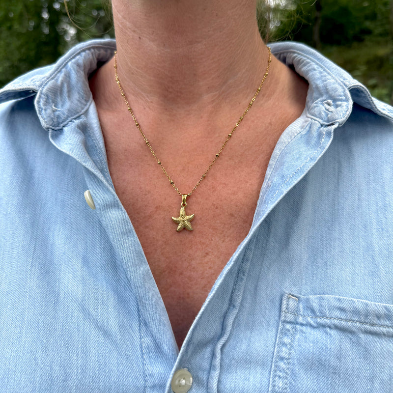 STARFISH PEDANT HALSBAND
