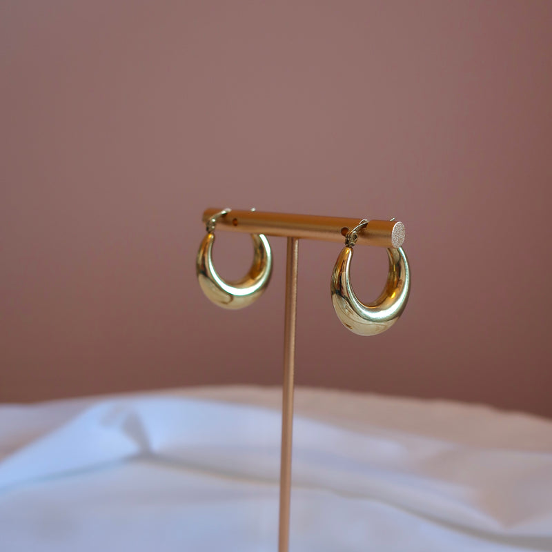 CHUNKY HOOPS ÖRHÄNGE