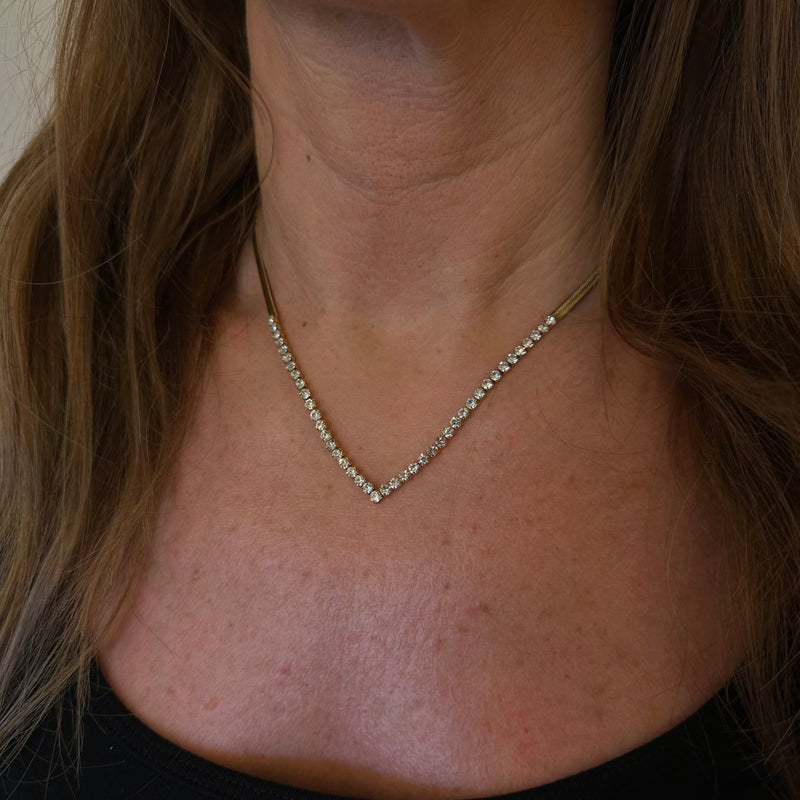 TENNIS SNAKE 3MM HALSBAND