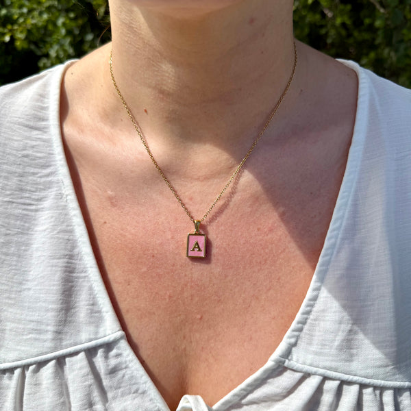 LUX BRICK BOKSTAVS HALSBAND