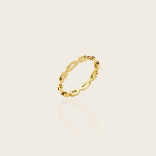 GOLDEN CHAIN RING