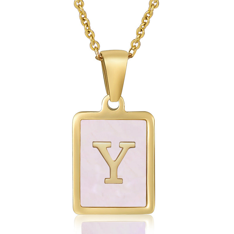LUX BRICK BOKSTAVS HALSBAND