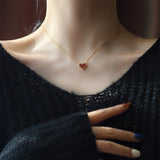 RED HEART HALSBAND
