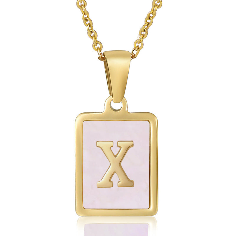 LUX BRICK BOKSTAVS HALSBAND