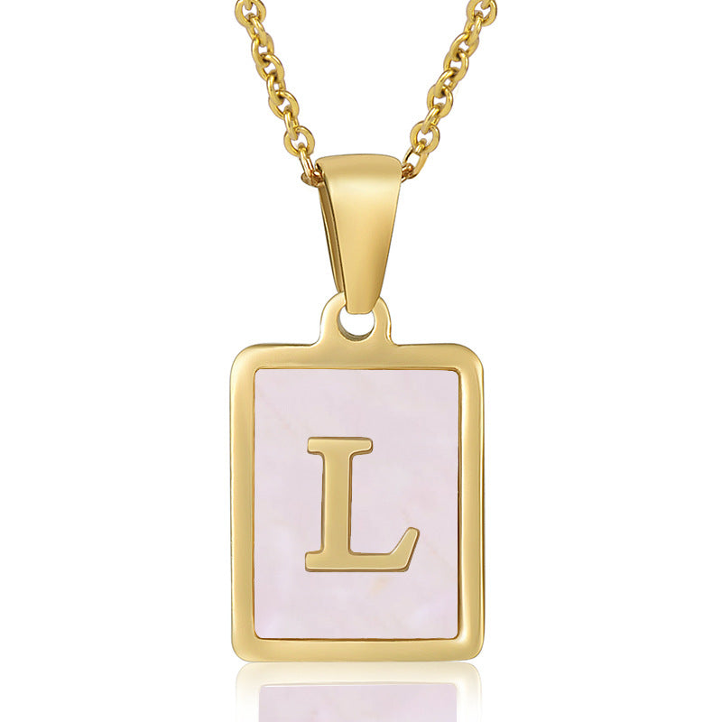 LUX BRICK BOKSTAVS HALSBAND