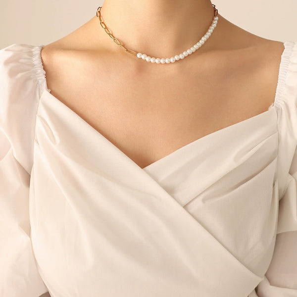 SUMMER PEARL HALSBAND