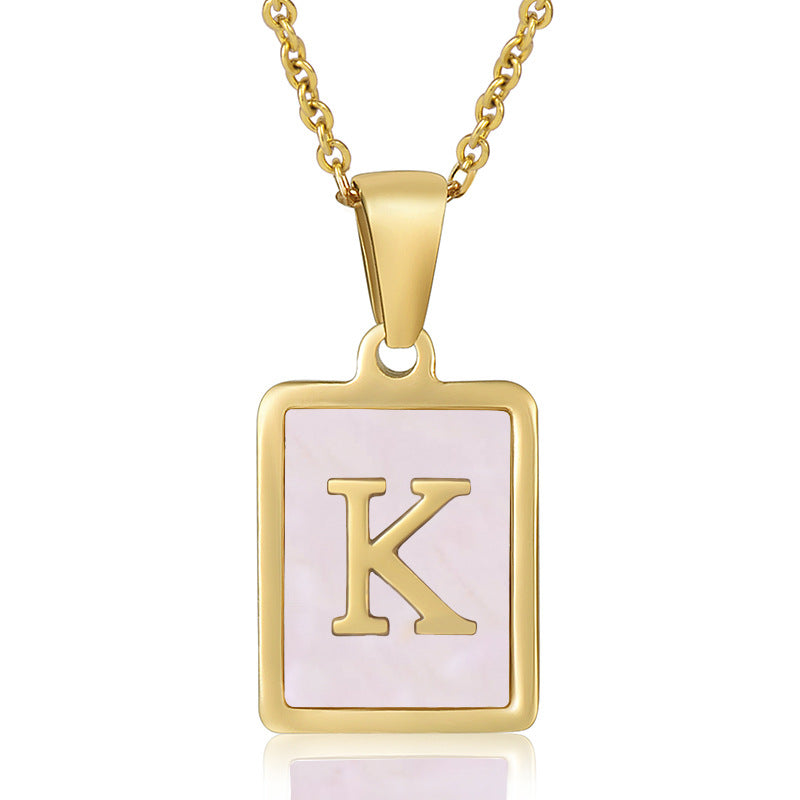LUX BRICK BOKSTAVS HALSBAND