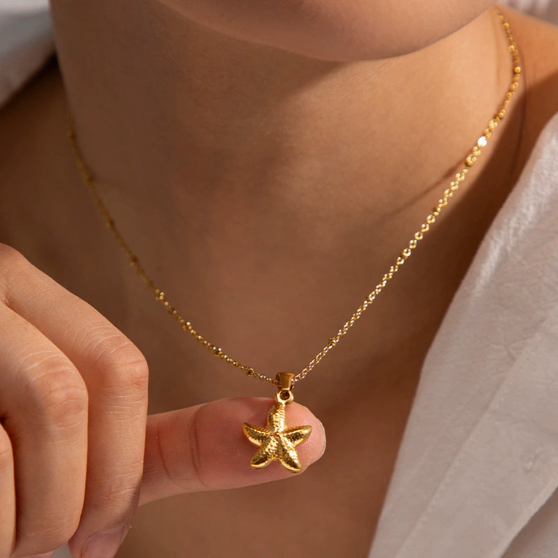 STARFISH PEDANT HALSBAND