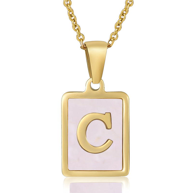 LUX BRICK BOKSTAVS HALSBAND