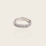 CRYSTAL CREST RING
